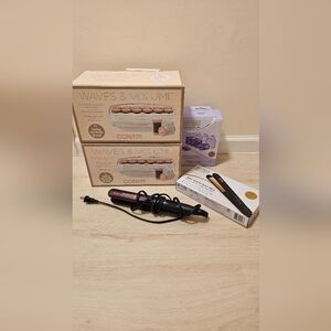 Conair Waves And Wolumen Hot Tools Etc